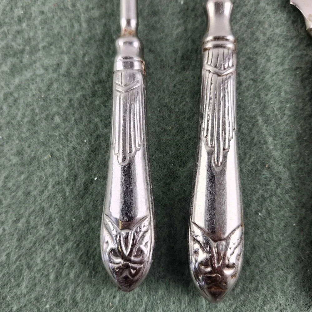 5 Piece Place Setting Pier 1 Imports PII15 Flatware Stainless 18/8 India Vintage